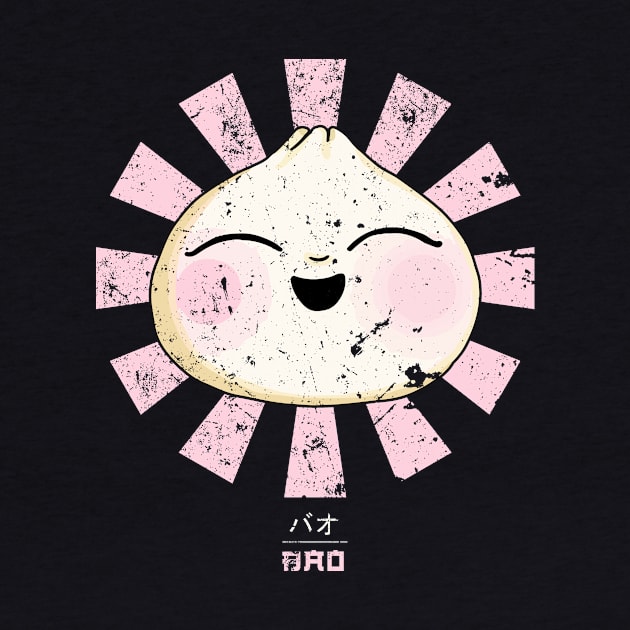 Happy Bao Bun Retro Japanese by Nova5